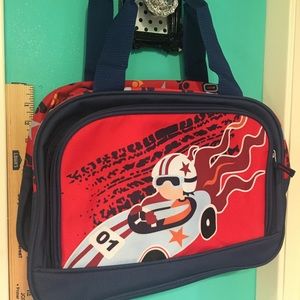 Child’s overnight or travel bag/ tote racer 10